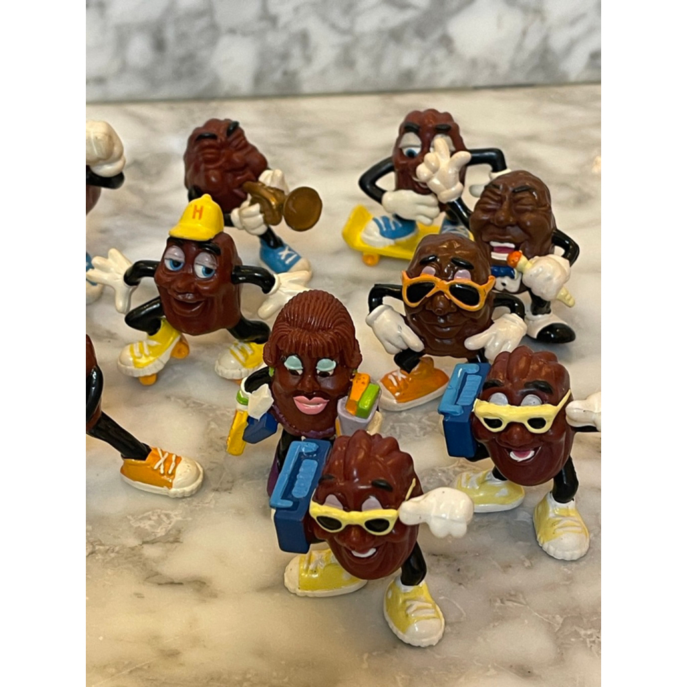 Vintage 1987–88 California Raisins Figurines Lot of 15 - Picture 3 of 9